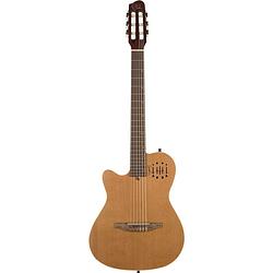 Foto van Godin multiac nylon encore sg natural left handed linkshandige elektrisch-akoestische klassieke gitaar