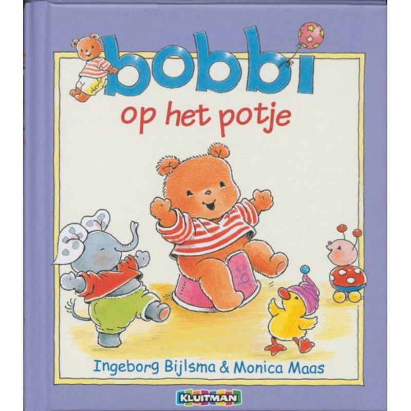 Foto van Bobbi op het potje