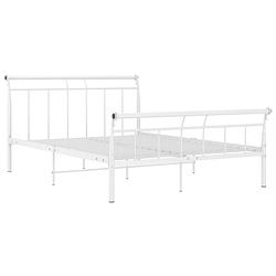 Foto van The living store klassiek bedframe - een stevig en duurzaam bed van gepoedercoat metaal - geschikt voor een matras van