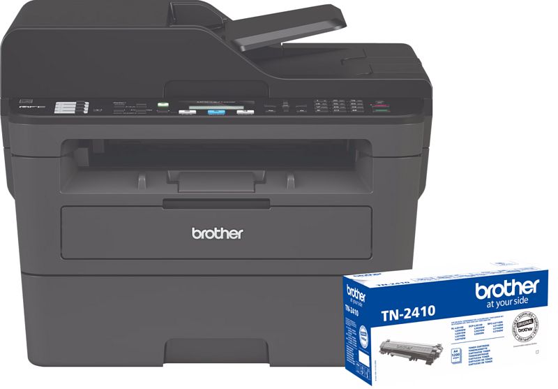 Foto van Brother mfc-l2710dw + 1 extra zwarte toner