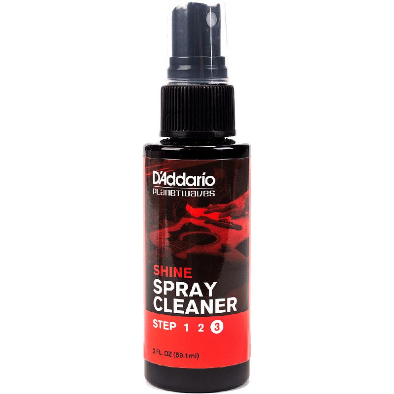 Foto van D'saddario shine spray cleaner reinigingsmiddel 59 ml