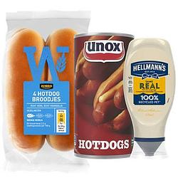 Foto van Broodjes unox hotdog bij jumbo