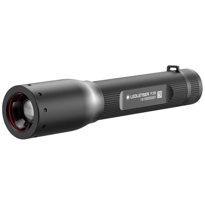 Foto van Ledlenser p3r zaklamp werkt op een accu led met handlus 140 lm 6 h 42 g