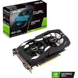 Foto van Asus videokaart nvidia geforce gtx1650 dual 4 gb gddr5-ram pcie hdmi, displayport, dvi