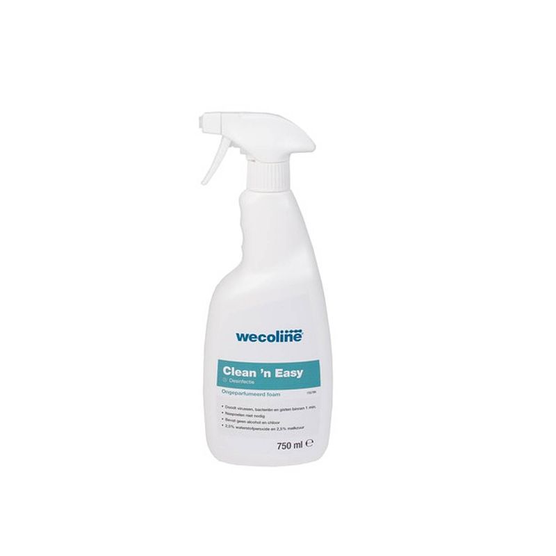 Foto van Wecoline clean 'sn easy desinfectie foamspray (6x 750ml)