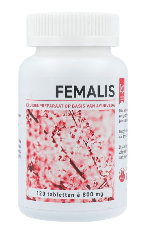 Foto van Ayurveda care femalis tabletten