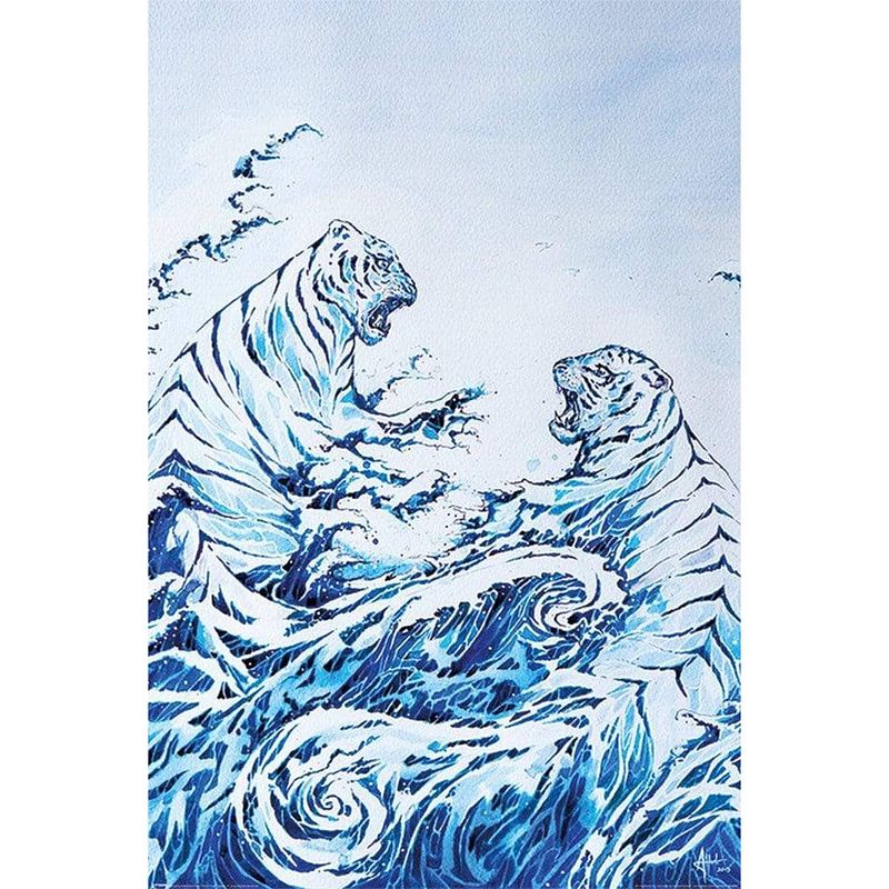 Foto van Pyramid marc allante the crashing waves poster 61x91,5cm