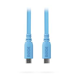 Foto van Rode sc17 blue usb-c - usb-c kabel (1.5 m)