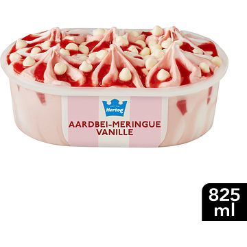 Foto van Hertog ijssalon aardbei meringue 825ml bij jumbo