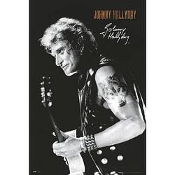 Foto van Grupo erik johnny hallyday signature poster 61x91,5cm