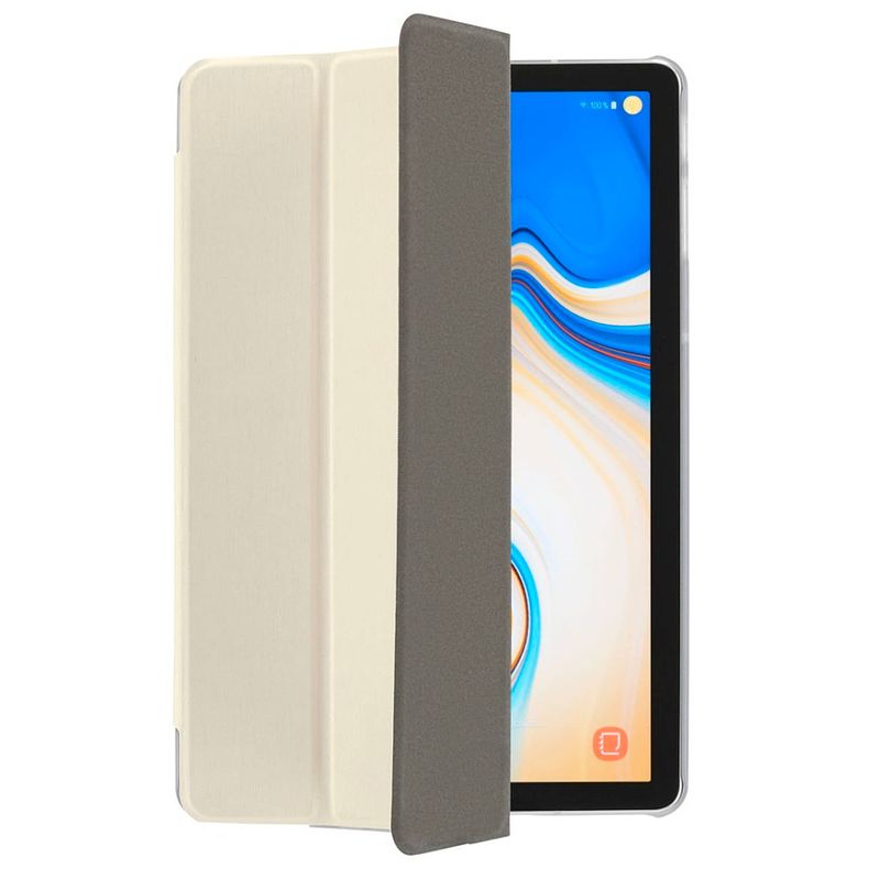 Foto van Hama tablet-case fold clear voor samsung galaxy tab s4 crème