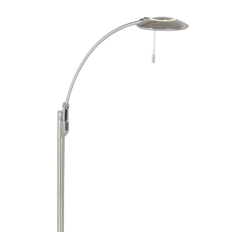 Foto van Steinhauer vloerlamp zenith led 7862st staal