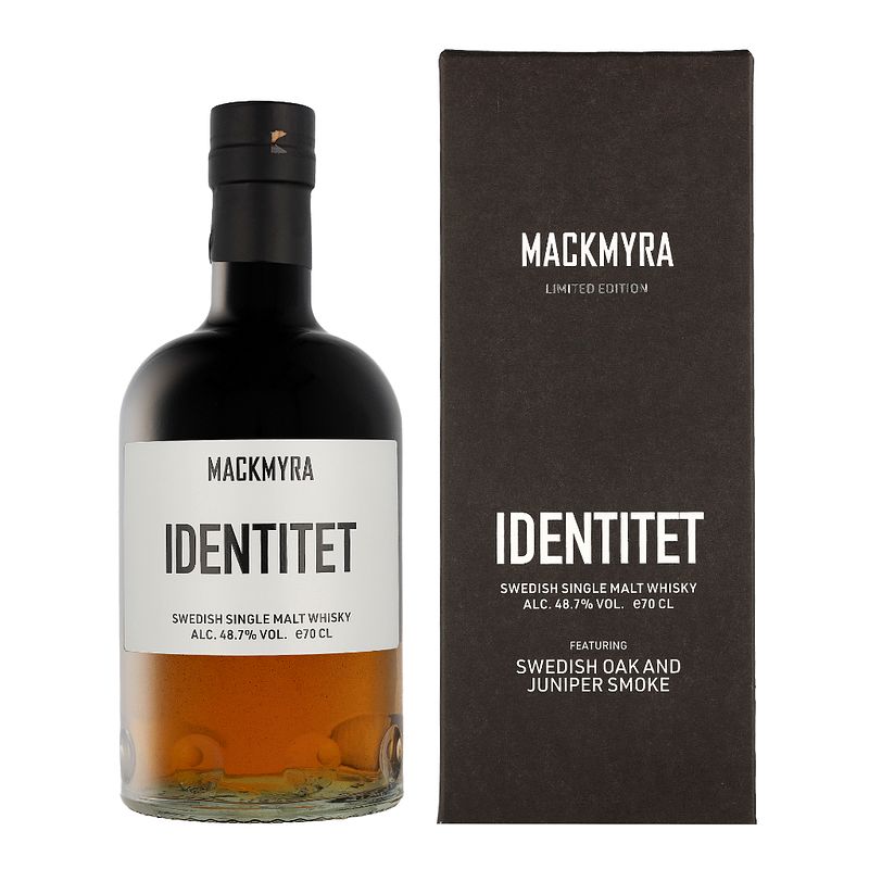 Foto van Mackmyra identitet 0.7 liter whisky + giftbox