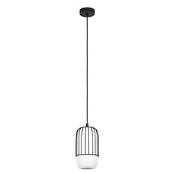 Foto van Eglo muleges hanglamp - e27 - 16.0 cm - zwart