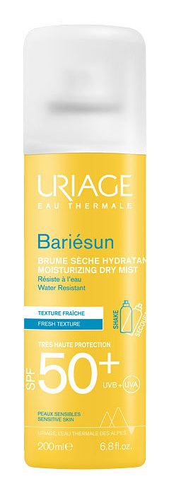 Foto van Uriage bariesun dry mist spf50+