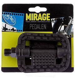 Foto van Mirage tour pedalen kunststof antislip zwart blister 1500960