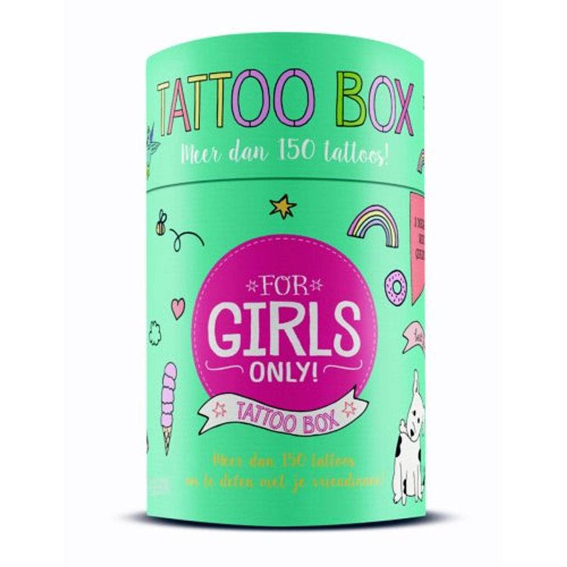 Foto van Tattoo box - for girls only!