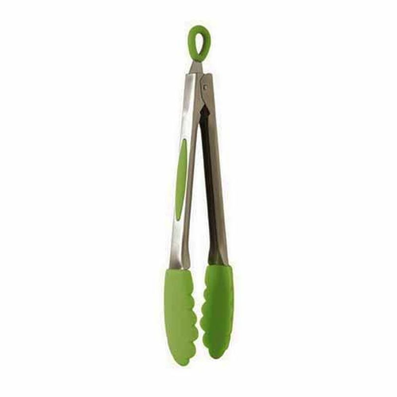 Foto van Siliconen tang groen, 26cm - mastrad