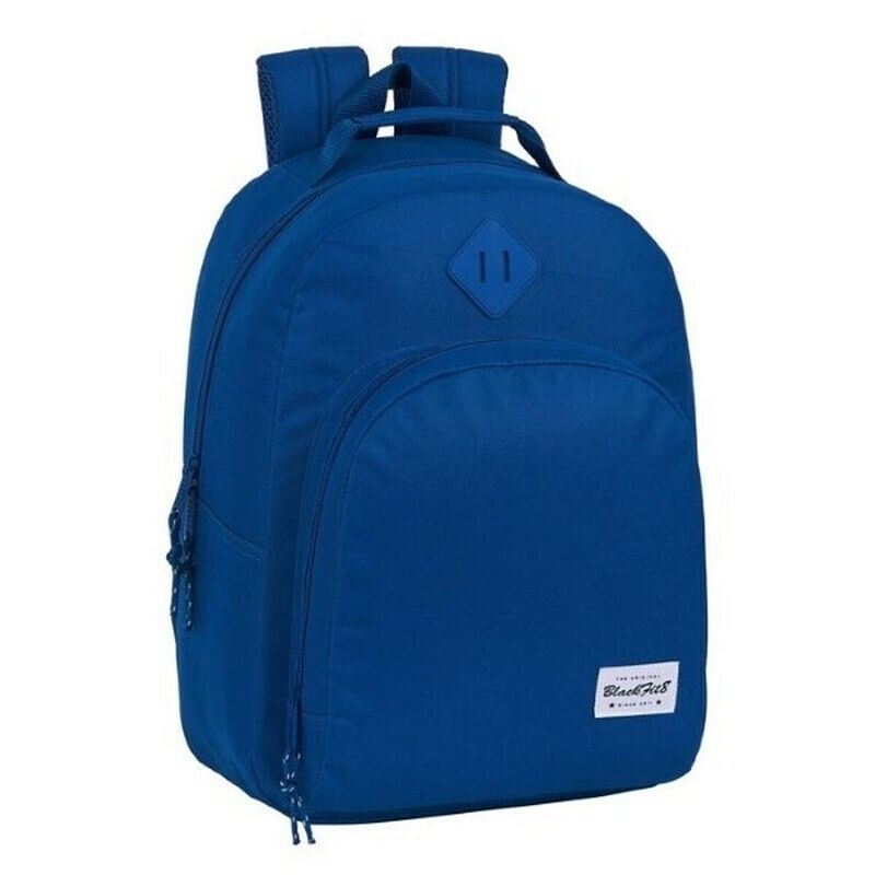 Foto van Schoolrugzak blackfit8 oxford donkerblauw (32 x 42 x 15 cm)