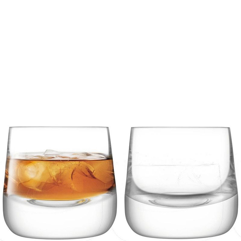 Foto van L.s.a. whiskyglas bar culture 220 ml transparant 2 stuks