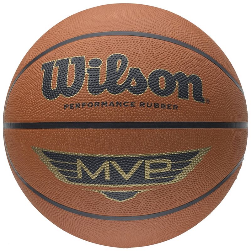 Foto van Wilson basketbal mvp rubber oranje maat 5