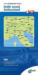 Foto van Anwb*wegenkaart italië 2. italie-noord/zwitserland - pakket (9789018048471)