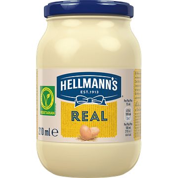 Foto van Hellmann's mayo real 210ml bij jumbo