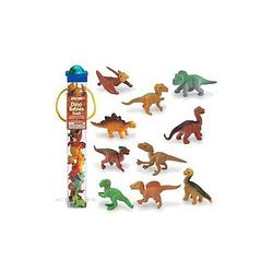 Foto van Plastic speelgoed figuren baby dino 12 stuks - speelfigurenset