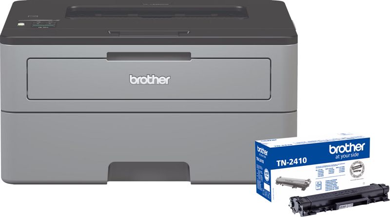 Foto van Brother hl-l2350dw + 1 extra zwarte toner