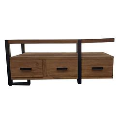 Foto van Benoa erna 3 drawer coffee table 120 cm