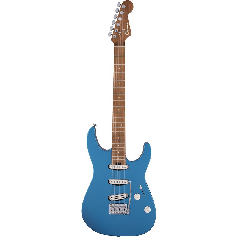 Foto van Charvel pro mod dk22 sss 2pt electric blue