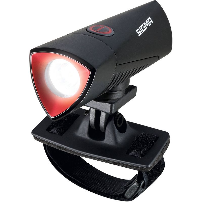 Foto van Sigma koplamp helm buster 700 led zwart