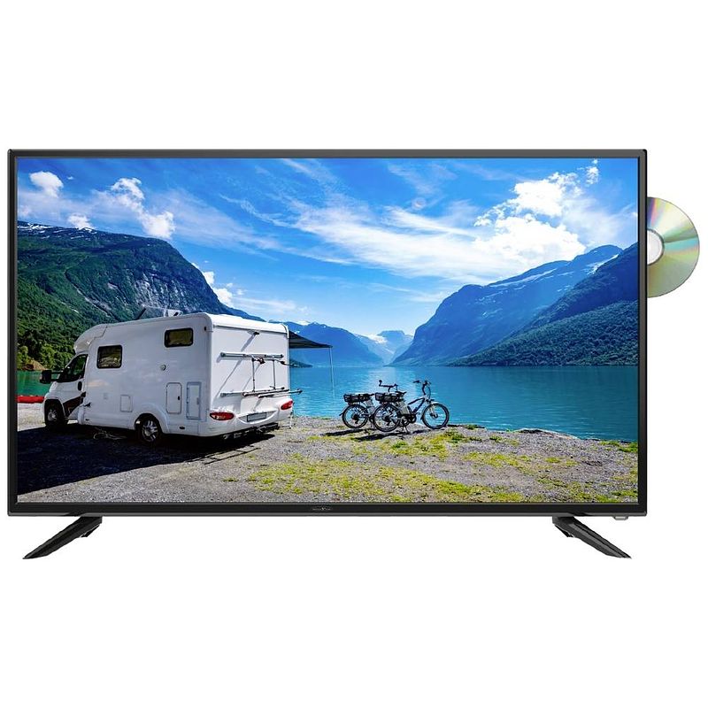 Foto van Reflexion led-tv 100 cm 40 inch energielabel f (a - g) dvb-c, dvb-s2, dvb-t2, dvb-t2 hd, dvd-speler, full hd, pvr ready, ci+* zwart