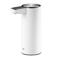 Foto van Eko - aroma smart deluxe zeepdispenser - stainless steel - wit, mat rvs