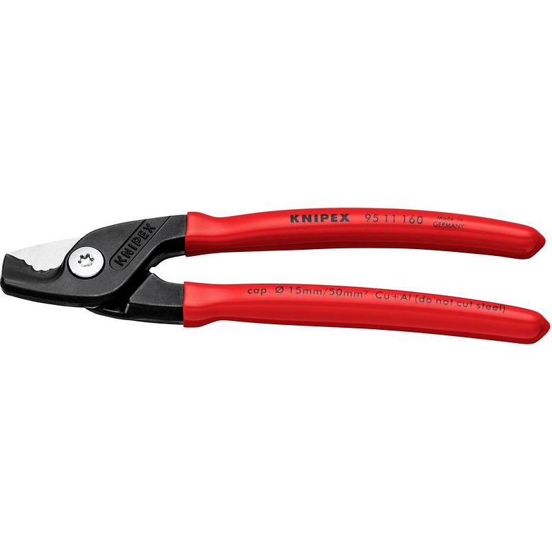 Foto van Knipex 95 11 160 kabelschaar