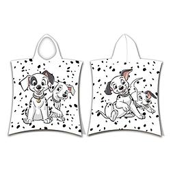 Foto van Disney 101 dalmatiërs poncho / badcape puppies - 50 x 115 cm - katoen