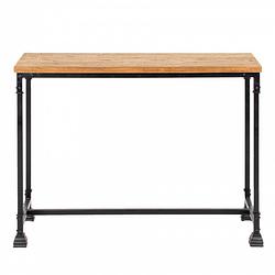 Foto van Giga meubel sidetable acaciahout - metaal - 112x40x83cm - fred