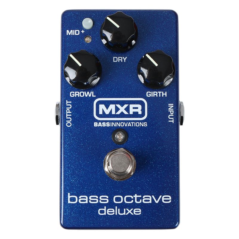 Foto van Mxr m288 bass octave deluxe basgitaar-effectpedaal