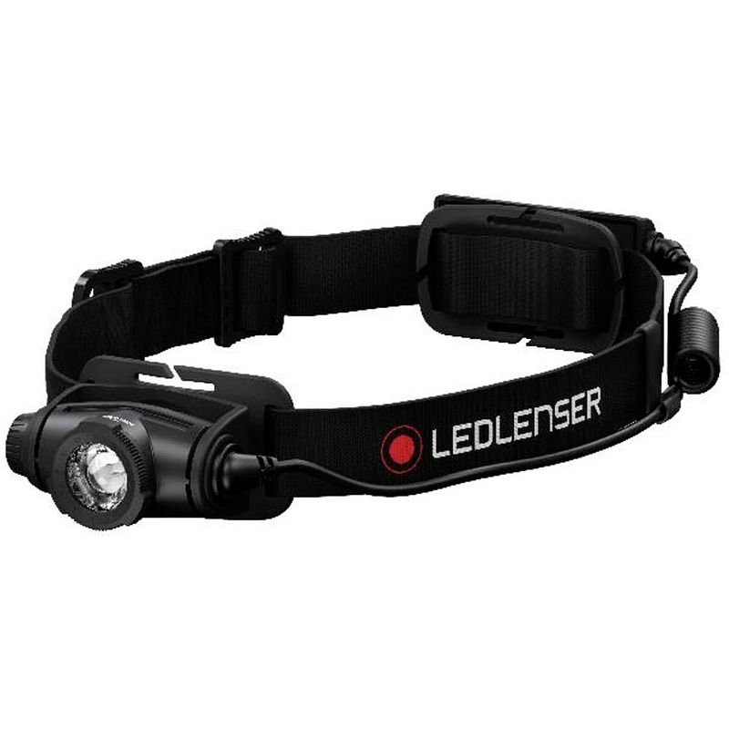 Foto van Ledlenser h5r core led hoofdlamp werkt op een accu 300 lm 50 h 502121