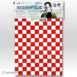 Foto van Oracover 95-010-023-b designfolie easyplot fun 4 (l x b) 300 mm x 208 mm wit, rood