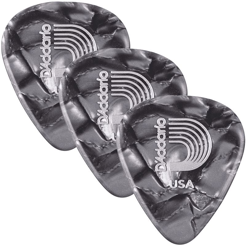 Foto van D'saddario acrylux nitra standard 1.5mm 3-pack plectrumset