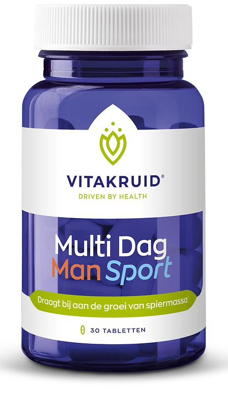 Foto van Vitakruid multi dag man sport tabletten