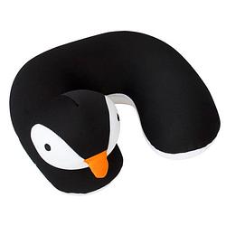 Foto van Travelsafe nekkussen pinguïn junior 31 cm polyester/spandex zwart/wit