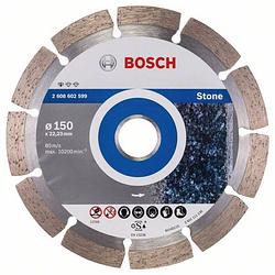 Foto van Bosch accessories 2608602599 bosch power tools diamanten doorslijpschijf diameter 150 mm binnendiameter 22.23 mm 1 stuk(s)