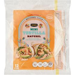 Foto van Jumbo tortilla mini naturel 12 stuks 260g