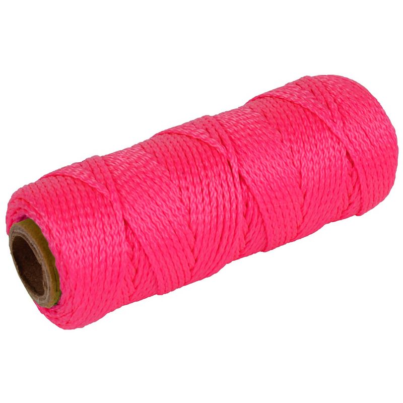 Foto van Talen tools - uitzetkoord - 50 m - 1,5 mm - high quality - roze