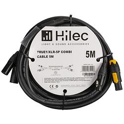 Foto van Hilec true1/xlr-5p combi cable 5 meter