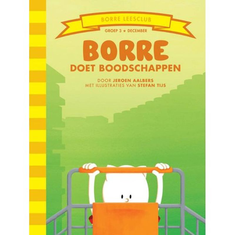 Foto van Borre doet boodschappen - de gestreepte boekjes