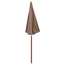 Foto van The living store parasol sunshade - 210 x 230 cm - uv-beschermend polyester