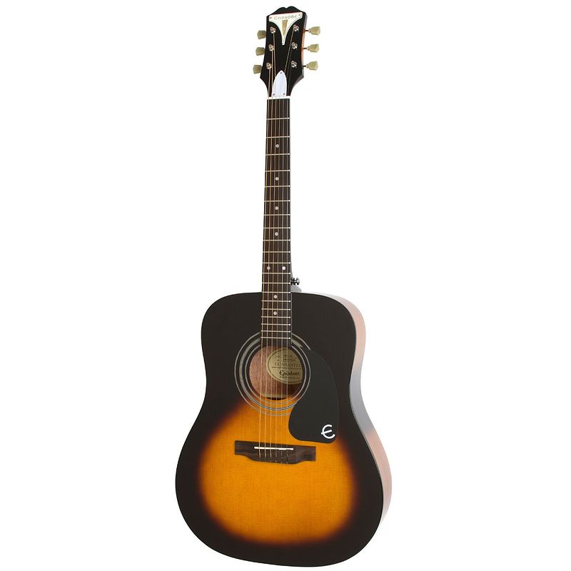 Foto van Epiphone original acoustic pro-1 vintage sunburst westerngitaar